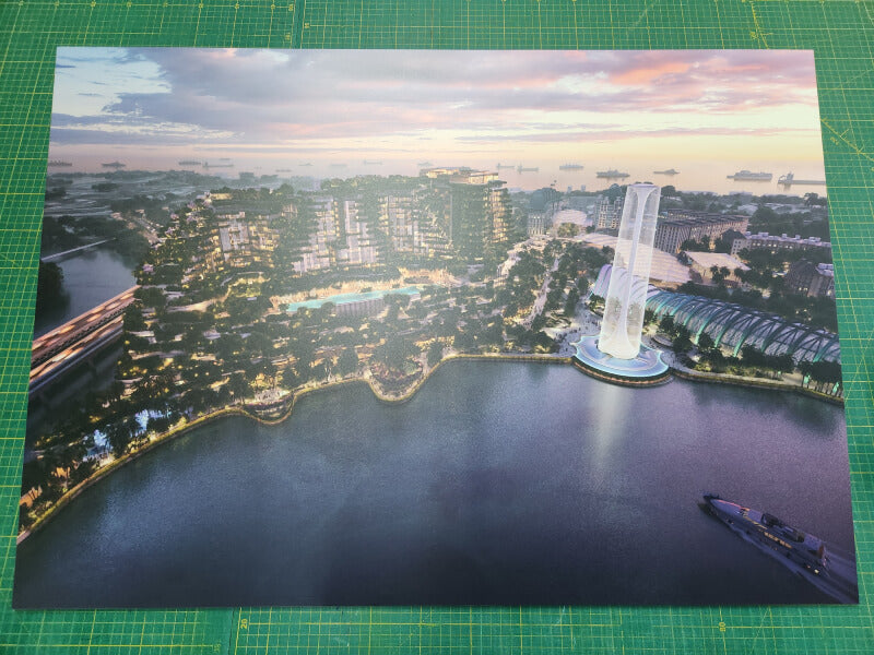 Laminated Displays Mounted on Boards