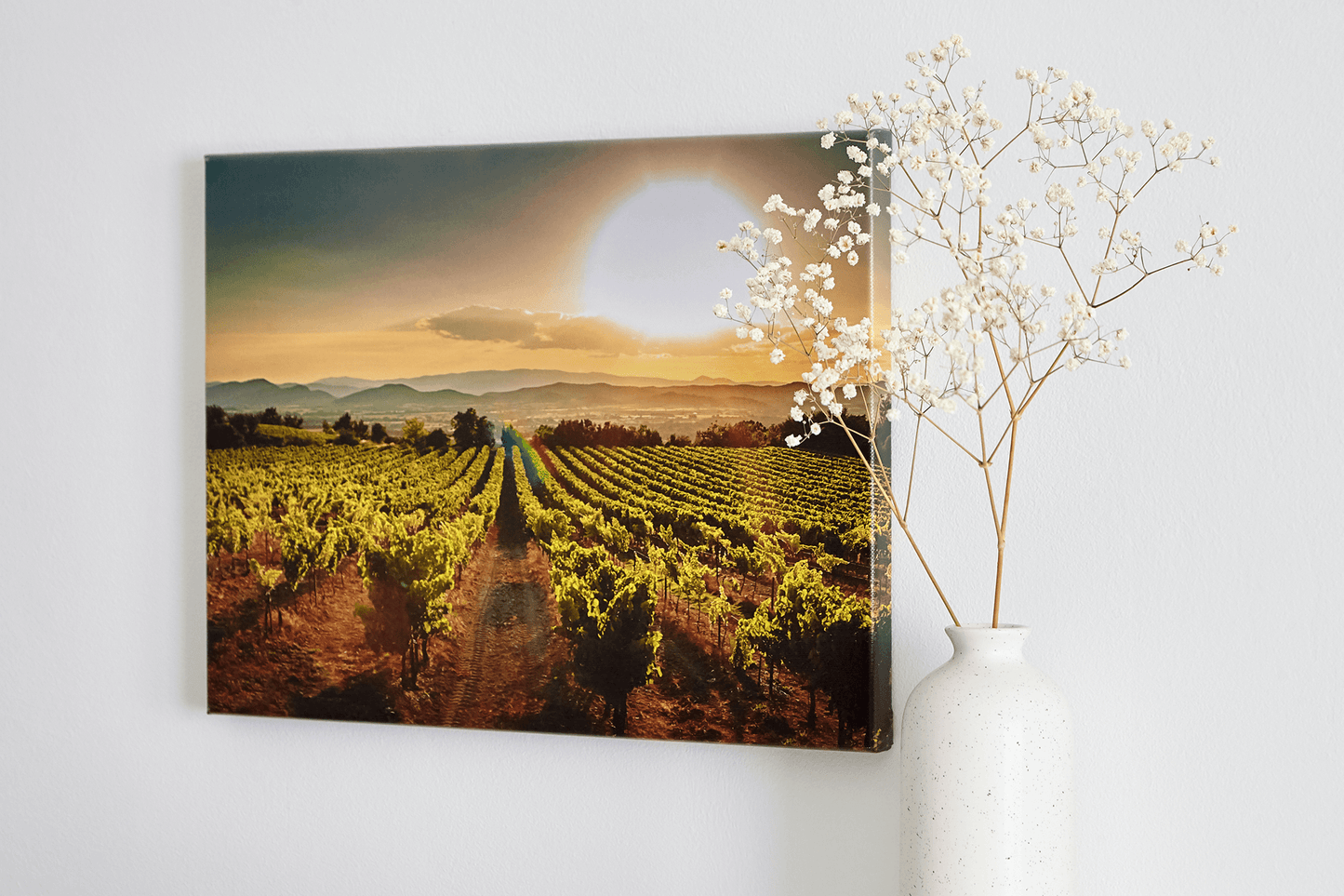 Floating Frame Archival Canvas